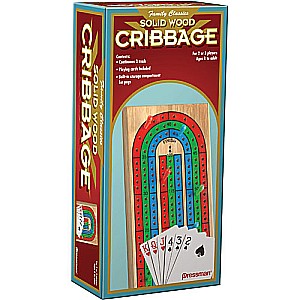 Folding Cribbage W/Cards In Box Sleeve