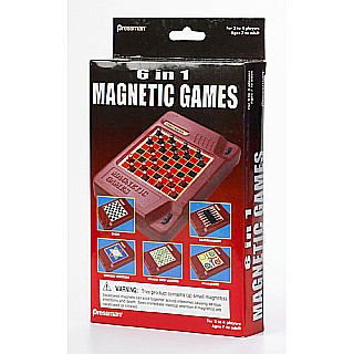 6 In 1 Magnetic Travel Games