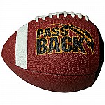 Passback Football - Junior Size (13 and Under) - Rubber
