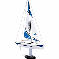 PlaySTEAM Mini Voyager 280 Sailboat in Blue
