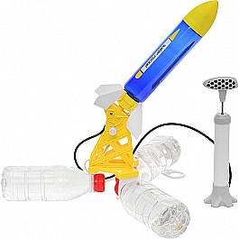 PlaySTEAM Outdoor Water Powered Rocket Physics Learning Set