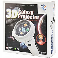 PlaySTEAM 3D Galaxy Projector Solar System Flashlight