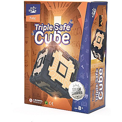 PlaySTEAM Password Combination Triple Safe Cube
