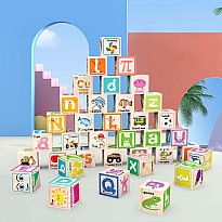 PicassoTiles 36 Piece Magnetic Cubes Alphabet and Numbers