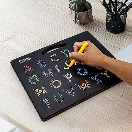 PicassoTiles Double-Sided Magnetic Drawing Board 12x10