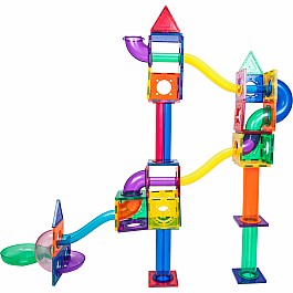 PicassoTiles 100pc Marble Run Building Blocks