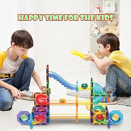 PicassoTiles 60pc Marble Run