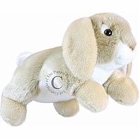 Full-Bodied Animal Puppets - Rabbit (Lop-Eared - Beige & White)