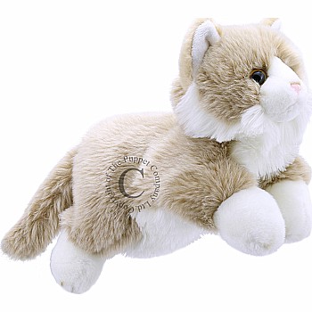 Cat (Beige & White) Puppet