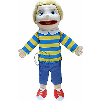 Medium Boy Blue/Yellow Top Puppet Buddies