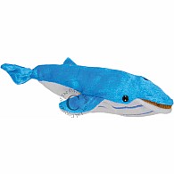 Finger Puppet - Whale (Blue)