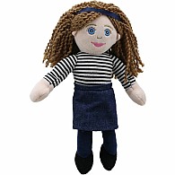 Finger Puppets - Mum (Stripy Outfit)