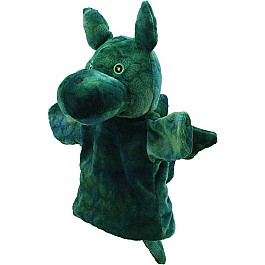 Dragon green puppet