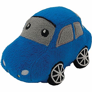 Cute Commutes Finger Puppet, Blue Car