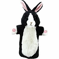 Rabbit (black  White) Glove Puppet