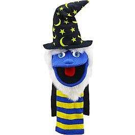 Knitted Puppets - Wizard