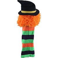 Wilma Witch Eco Knitted Puppet
