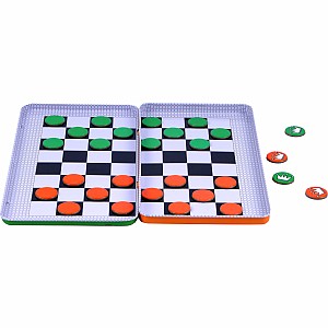 Magnetic Travel Game - Checkers