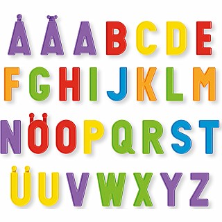 Magnetic Tablet - Letters