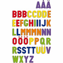 Magnetic Letters: Upper Case