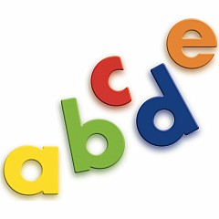 Magnetic Lower Case Letters
