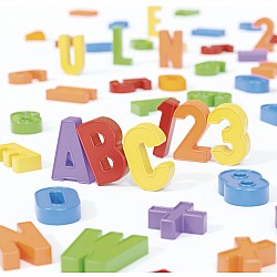 Magnetic Letters and Numbers Set