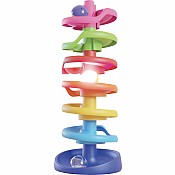 Spiral Tower Brightball - a swirling run of balls