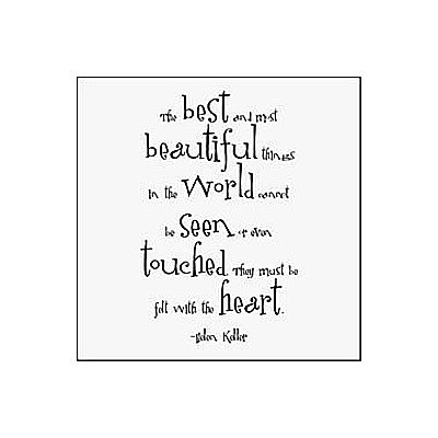 Best & Most Beautiful - Helen Keller Black and White Magnet