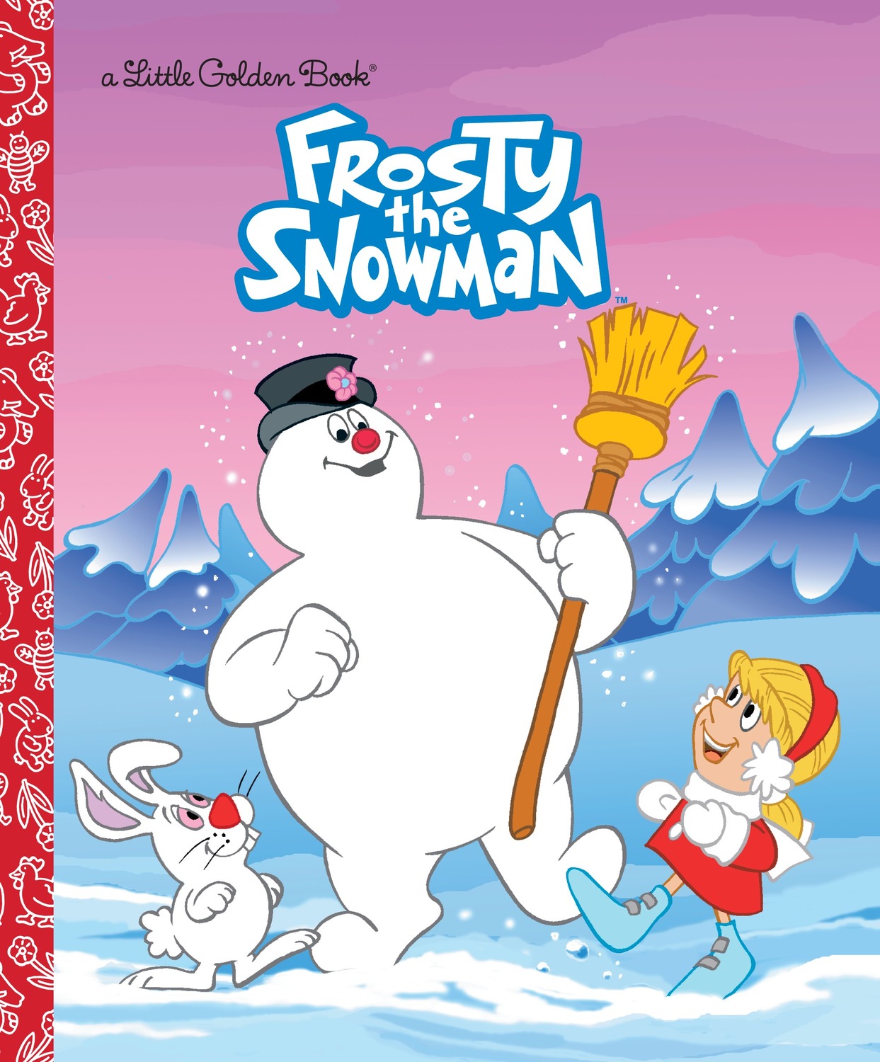 FROSTY THE SNOWMAN Christmas Retro Classic TV Fridge Magnet – 3.5" X 2.5"