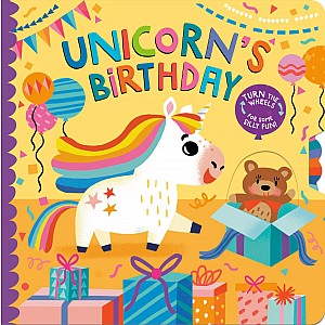 Unicorn's Birthday: Turn the Wheels for some Silly Fun!