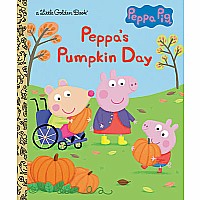 Peppa's Pumpkin Day (Peppa Pig) Little Golden Book