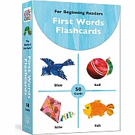 The World of Eric Carle First Words Flashcards: 50 Cards for Beginning Readers