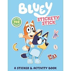 Bluey: Stickety Stick: A Sticker & Activity Book: with over 140 stickers