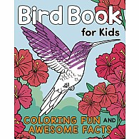 Bird Book for Kids: Coloring Fun and Awesome Facts