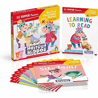 DK Super Phonics My First Decodable Stories Haircut Hippos