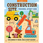 Construction Site Preschool Activity Book: Fun Learning with Trucks, Tools, and Mighty Machines