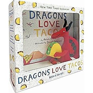 Dragons Love Tacos Book and Toy Set hardback