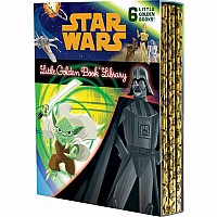 The Star Wars Little Golden Book Library (Star Wars): The Phantom Menace; Attack of the Clones; Revenge of the Sith; A New Hope