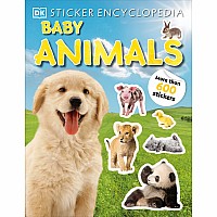 Sticker Encyclopedia Baby Animals: More Than 600 Stickers