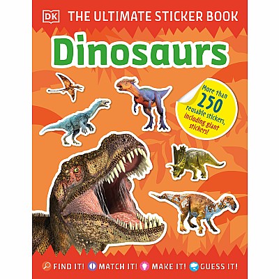The Ultimate Sticker Book Dinosaurs