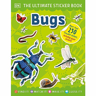 The Ultimate Sticker Book Bugs