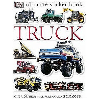 Ultimate Sticker Book: Truck: Over 60 Reusable Full-Color Stickers