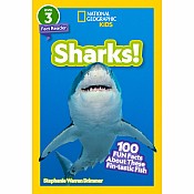 Sharks! (National Geographic Kids Readers, Level 3/Fact Reader): 100 Fun Facts About These Fin-tastic Fish