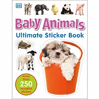 Ultimate Sticker Book: Baby Animals