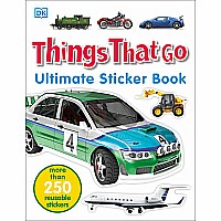 Ultimate Sticker Book: Things That Go