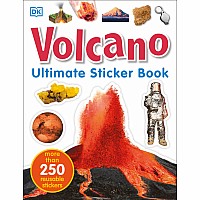 Ultimate Sticker Book: Volcano: More Than 250 Reusable Stickers