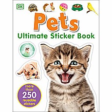 Ultimate Sticker Book: Pets