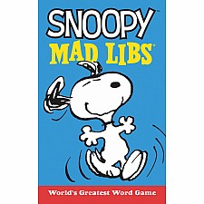 Snoopy Mad Libs: World's Greatest Word Game