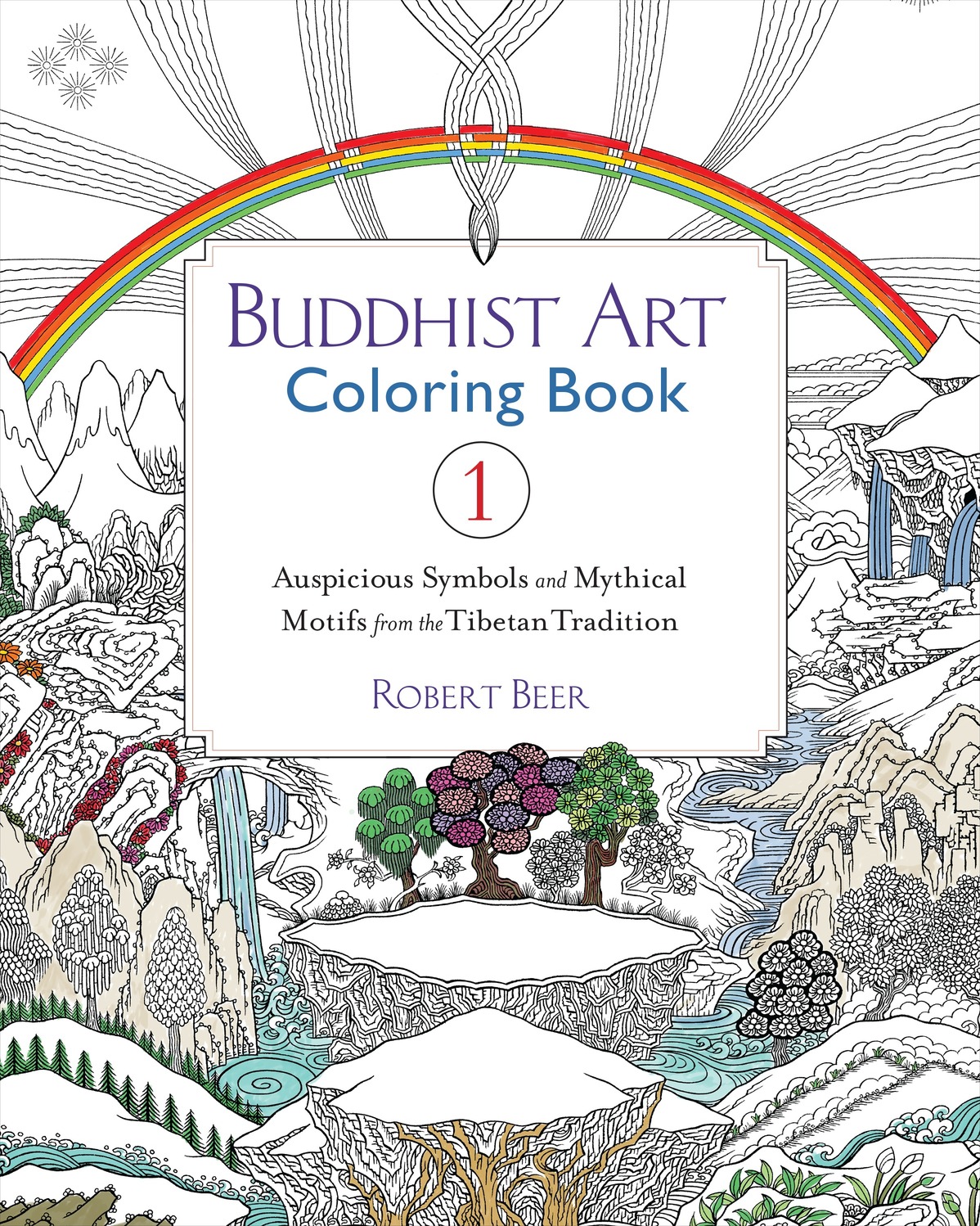 Buddhist Art Coloring Book 1 Teaching Toys and Books