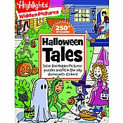 Halloween Tales: Solve the Hidden Pictures® puzzles and fill in the silly stories with stickers!
